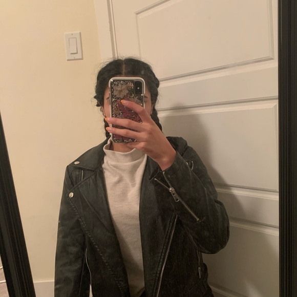 Faux leather jacket - Picture 2 of 2